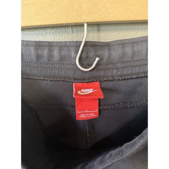 Nike Tech Fleece Joggers Men L Black Sweatpants Tapered Zip Pocket - Picture 3 of 3